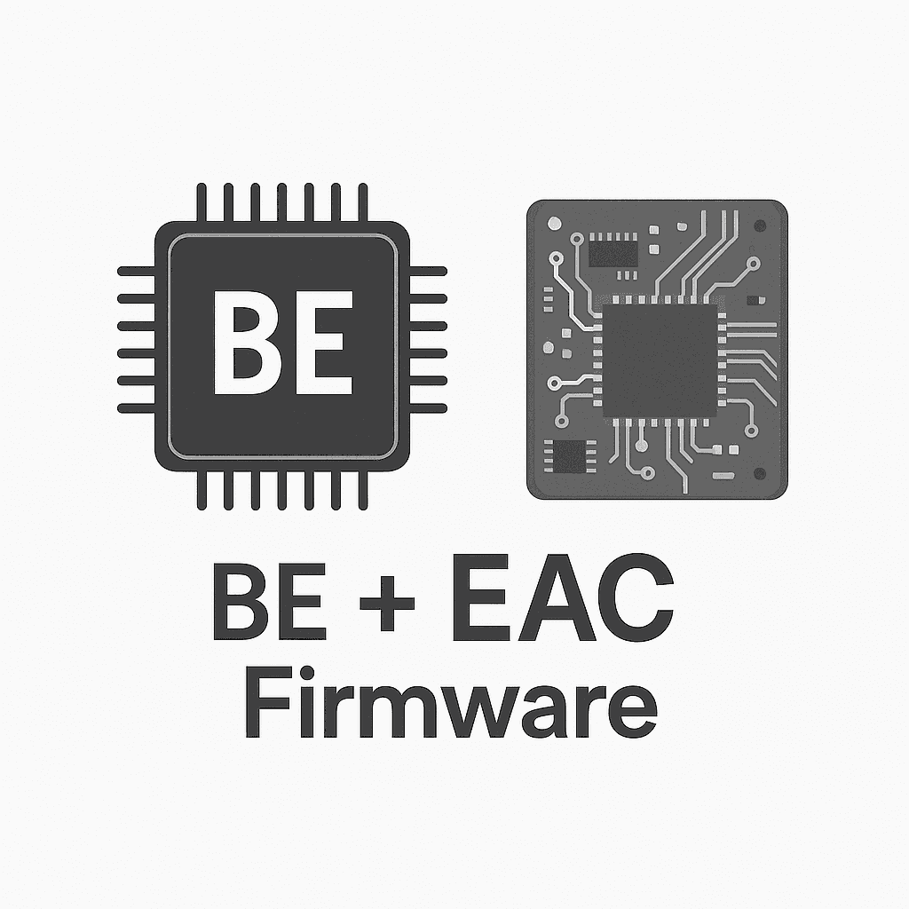 Firmware for BE + EAC