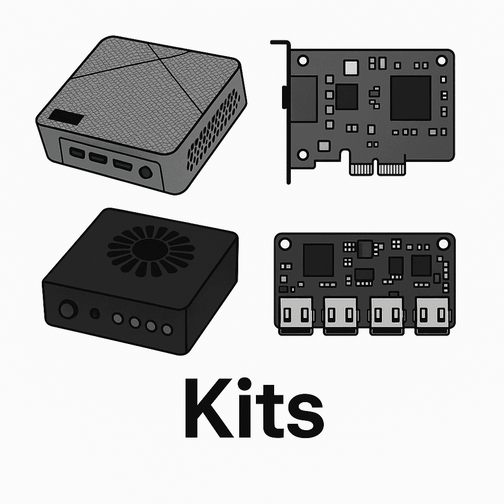 Kits — everything for running DMA products