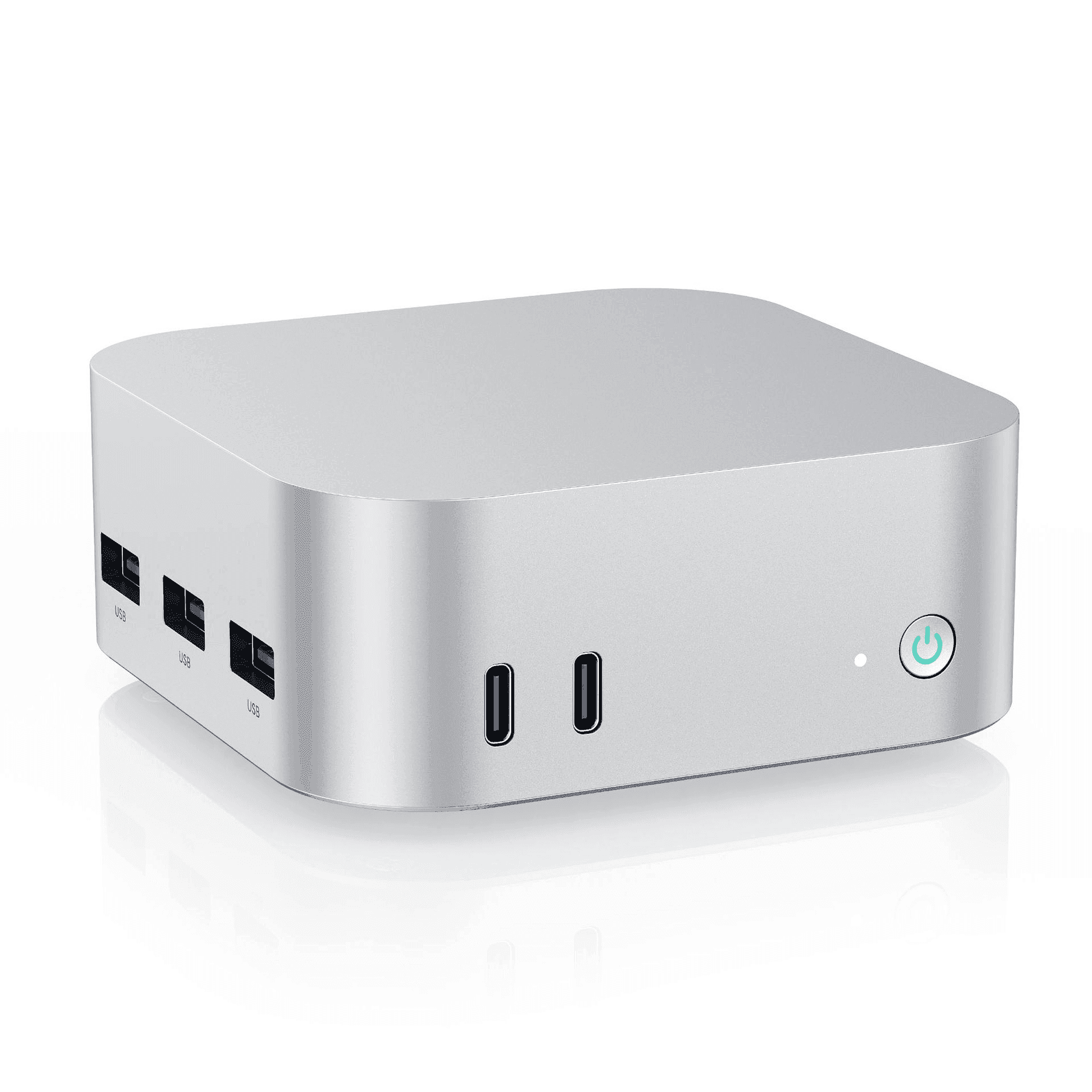 Brand-new 13th-generation N150 mini PC with triple-monitor support and 4K output, portable, for business and office.