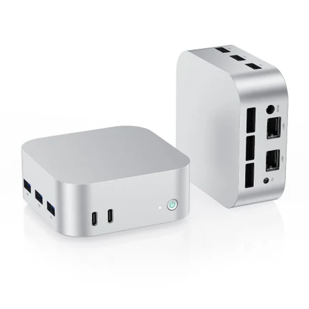 Абсолютно новый мини-компьютер N150 13-го поколения с тремя мониторами и выводом 4K, портативный, для бизнеса и офиса.