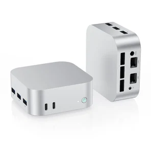 Абсолютно новый мини-компьютер N150 13-го поколения с тремя мониторами и выводом 4K, портативный, для бизнеса и офиса.